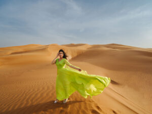 Flying Dress Desert Escape