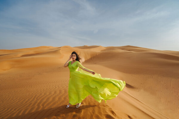 Flying Dress Desert Escape