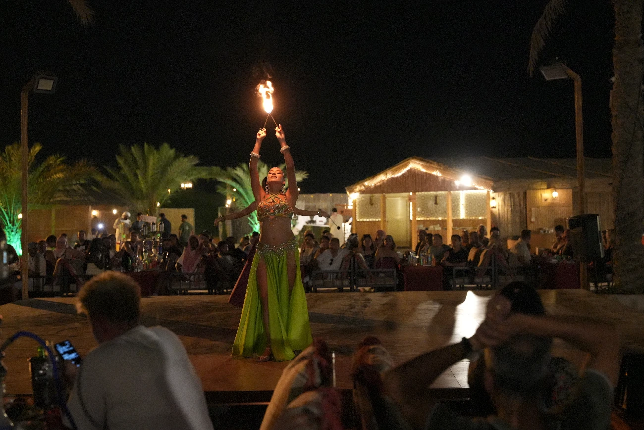 Desert Safari + Dhow Cruise Marina Combo