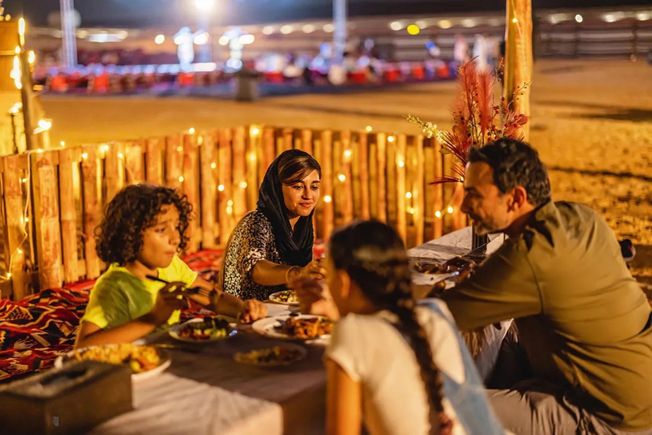 Private Romantic Dinner Desert Safari