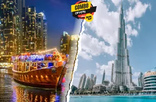 Dubai City Tour + Dhow Cruise Marina Combo